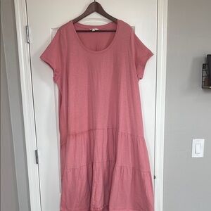 Women's Casual Pink Dress